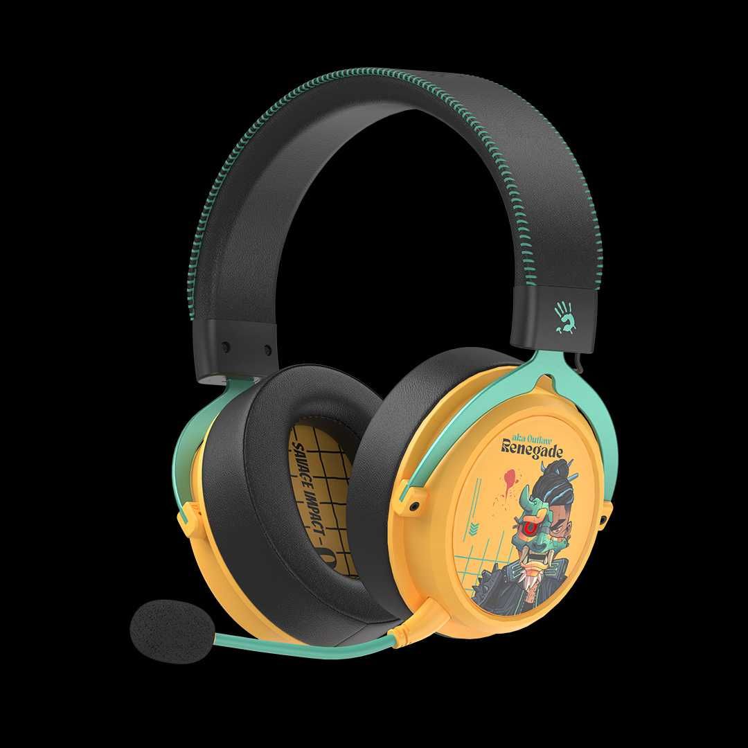 Беспроводной гарнитура A4Tech Bloody MR595 Renegade, Yellow Sunset