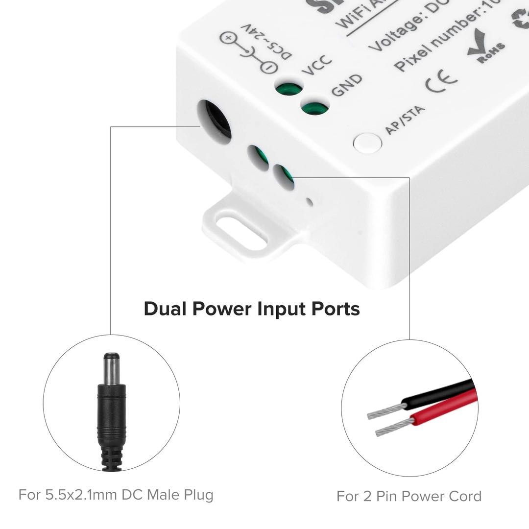 WiFi LED контролер SP801E