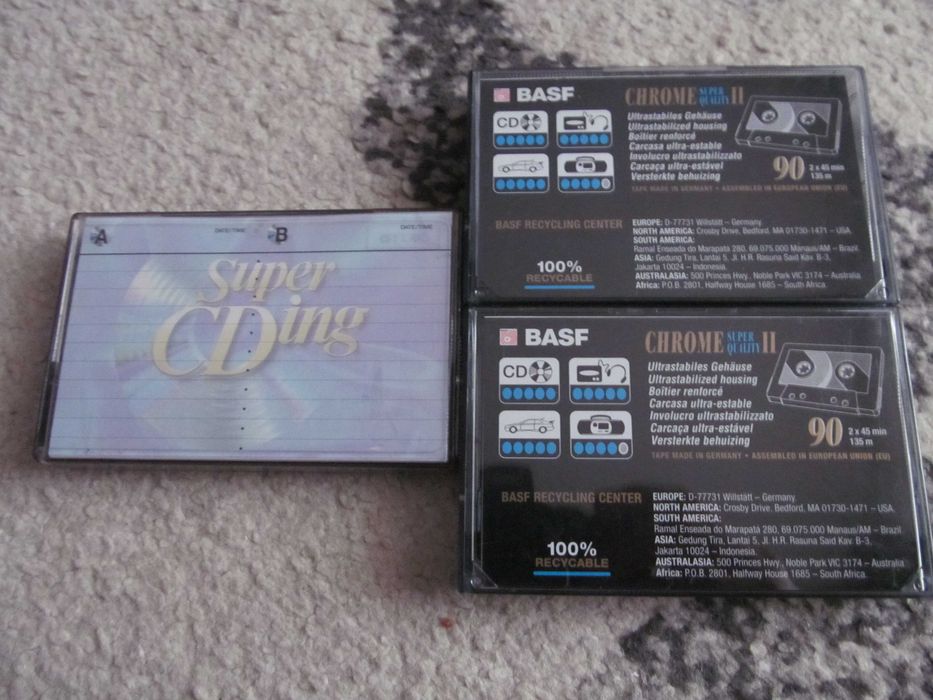 casete audio crom lot , loturi