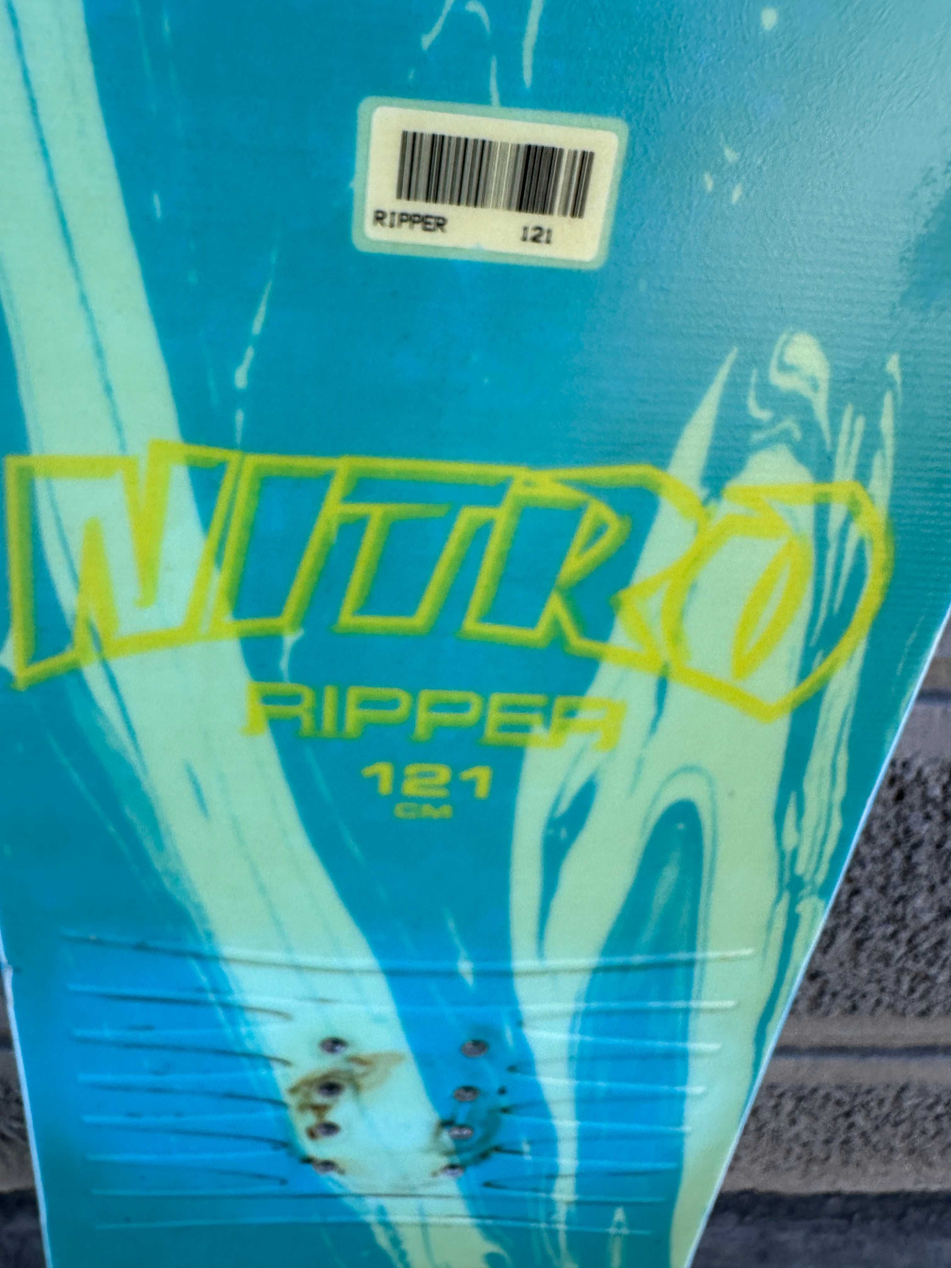 placa snowboard nitro ripper L121cm