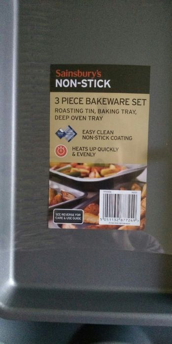 Reducere! Set 3 x Tavi Teflonate non-sticky marimi diferite, din UK