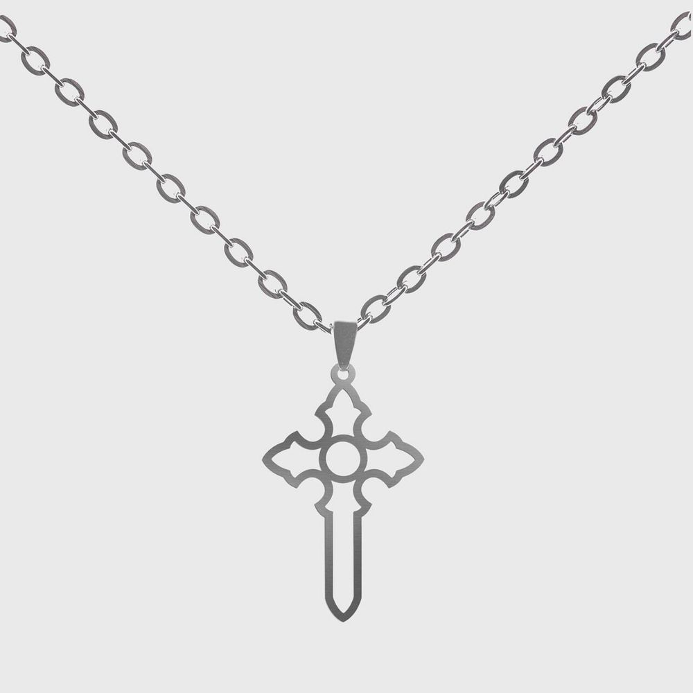 Унисекс колие с висулка от неръждаема стомана “Dagger”