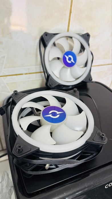 cooler pentru procesor Scythe Ninja 5 si 3 ventilatoare aqirys cetus