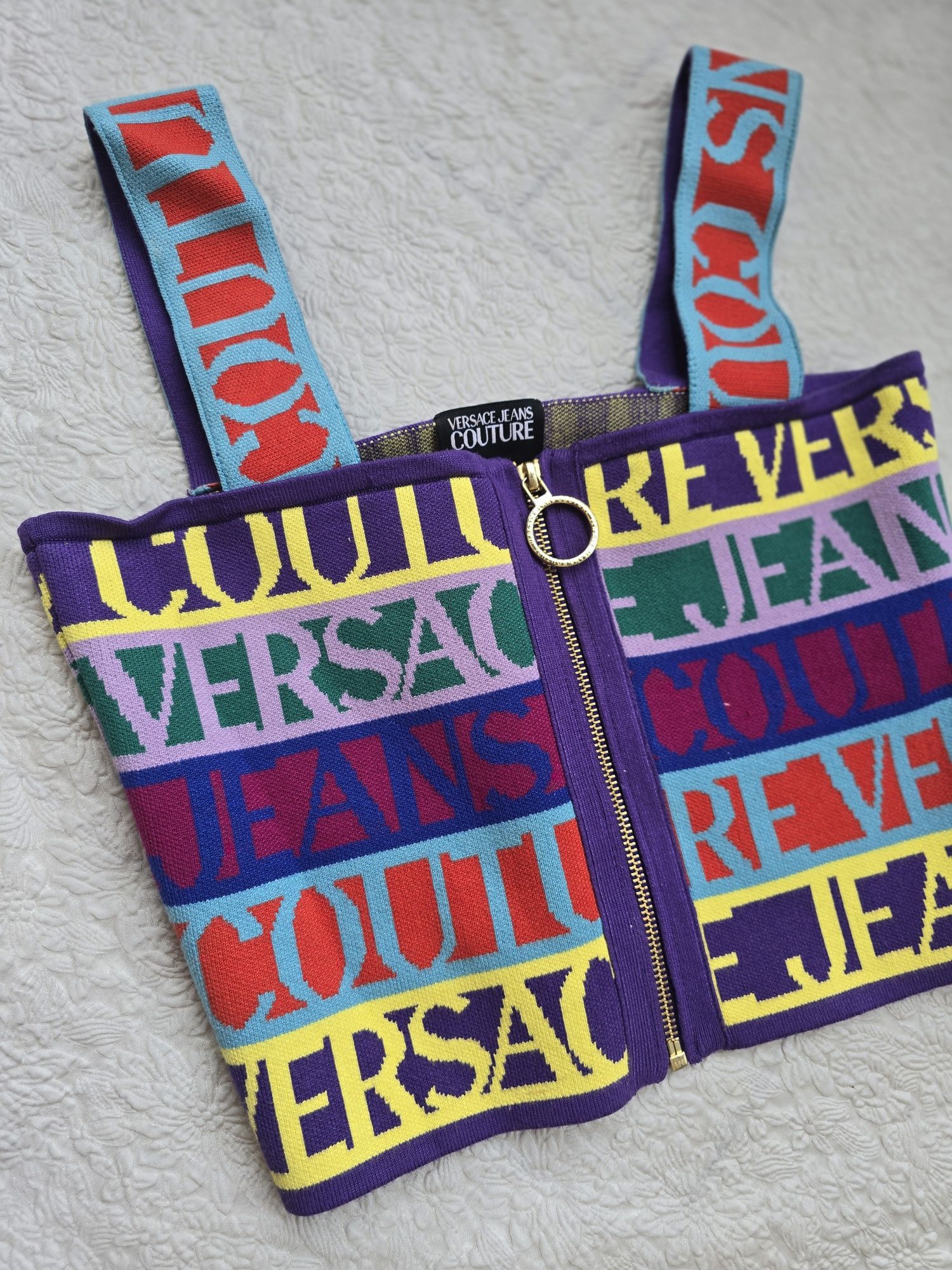 Дамски оригинален топ Versace Jeans Couture