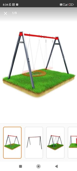 Vând suport metalic pentru balansoar