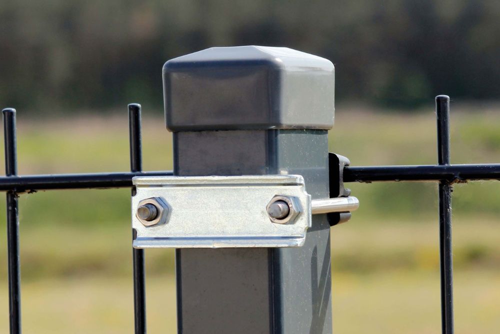 Clema, element de fixare tip U, cleme panouri de gard bordurat, 2D