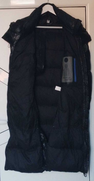 Дамско дълго яке с качулка