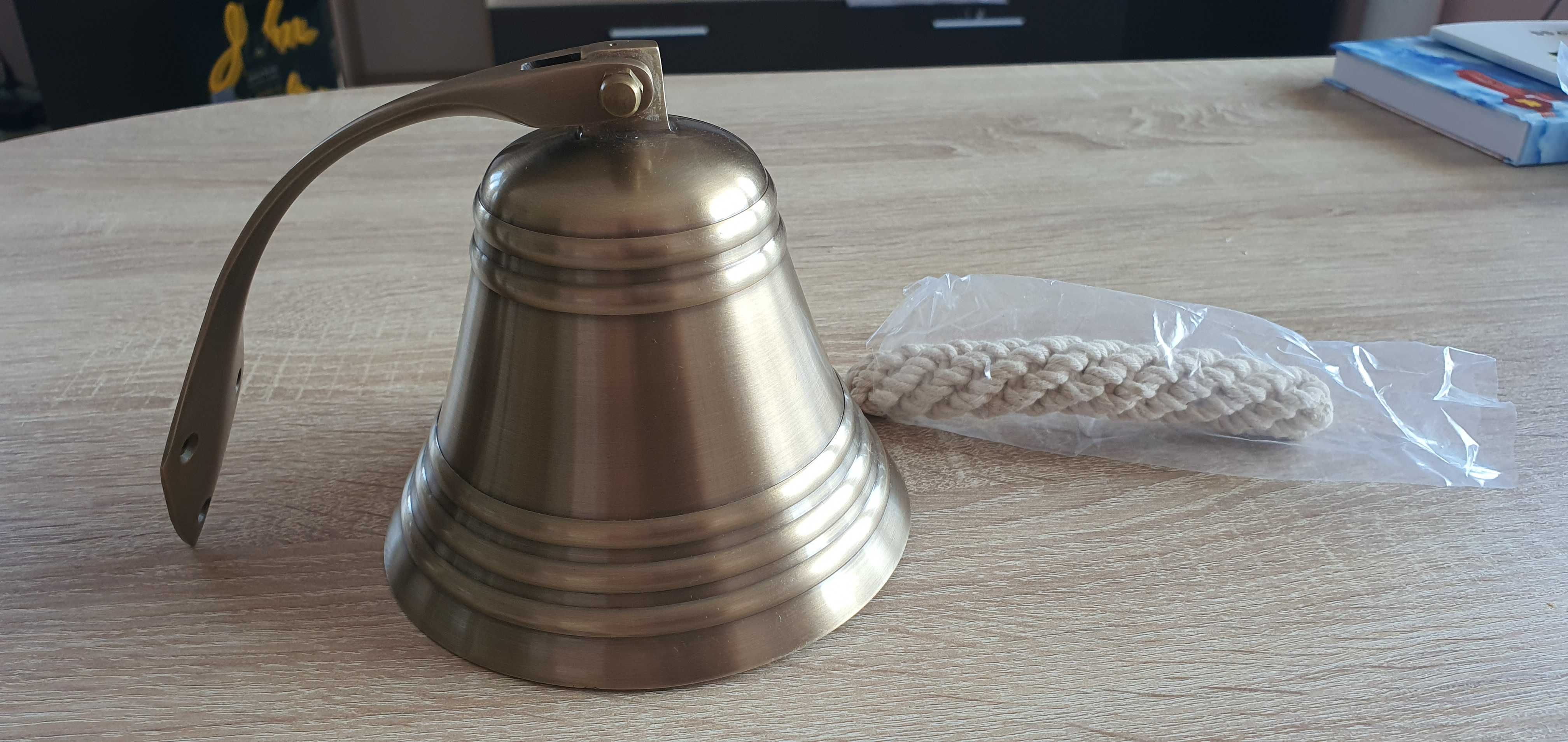 Корабна камбана античен месинг,Ø 12,5сm.Вис.12сm.Germany®