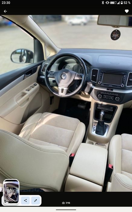 Vand SHARAN 2.0 euro 5 Automat 2011 full obtiuni