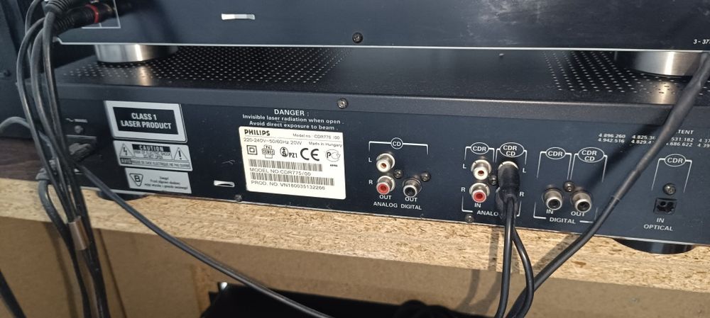 Deck Sony,Dublu cd  rec Philips