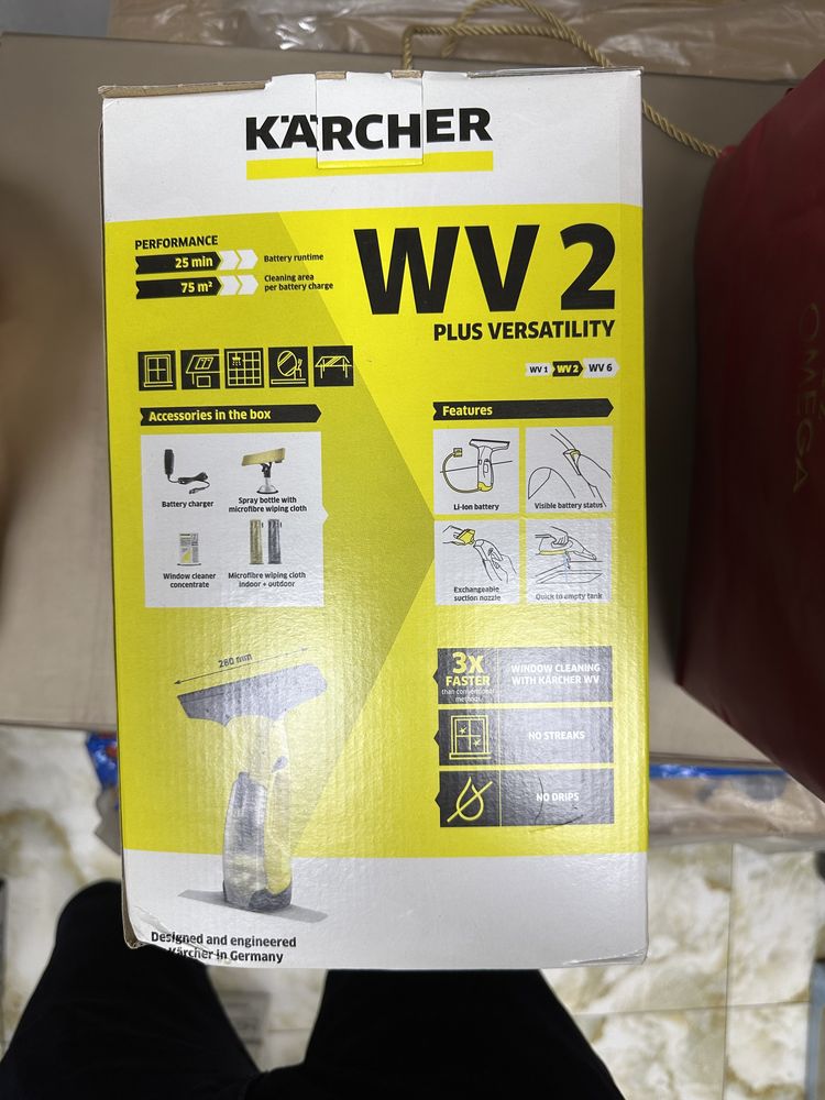 Стеклоочиститель Karcher WV2 plus