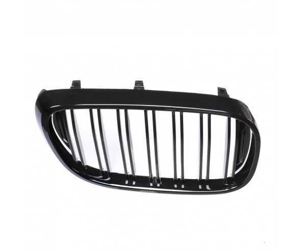 Grile Nari Duble BMW G11 G12 NFL 2015-2020, Non-Facelift, Negru Lucios