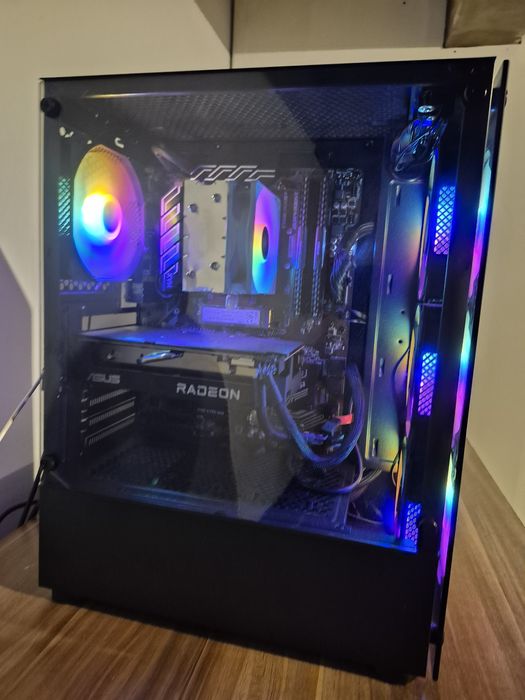 Vand pc High Gaming Ryzen 5500 Rx 7600 8gb