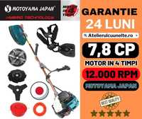Motocoasa 7,5CP Motoyama 4TIMPI 12.000 RPM Motocositoare benzina Japan