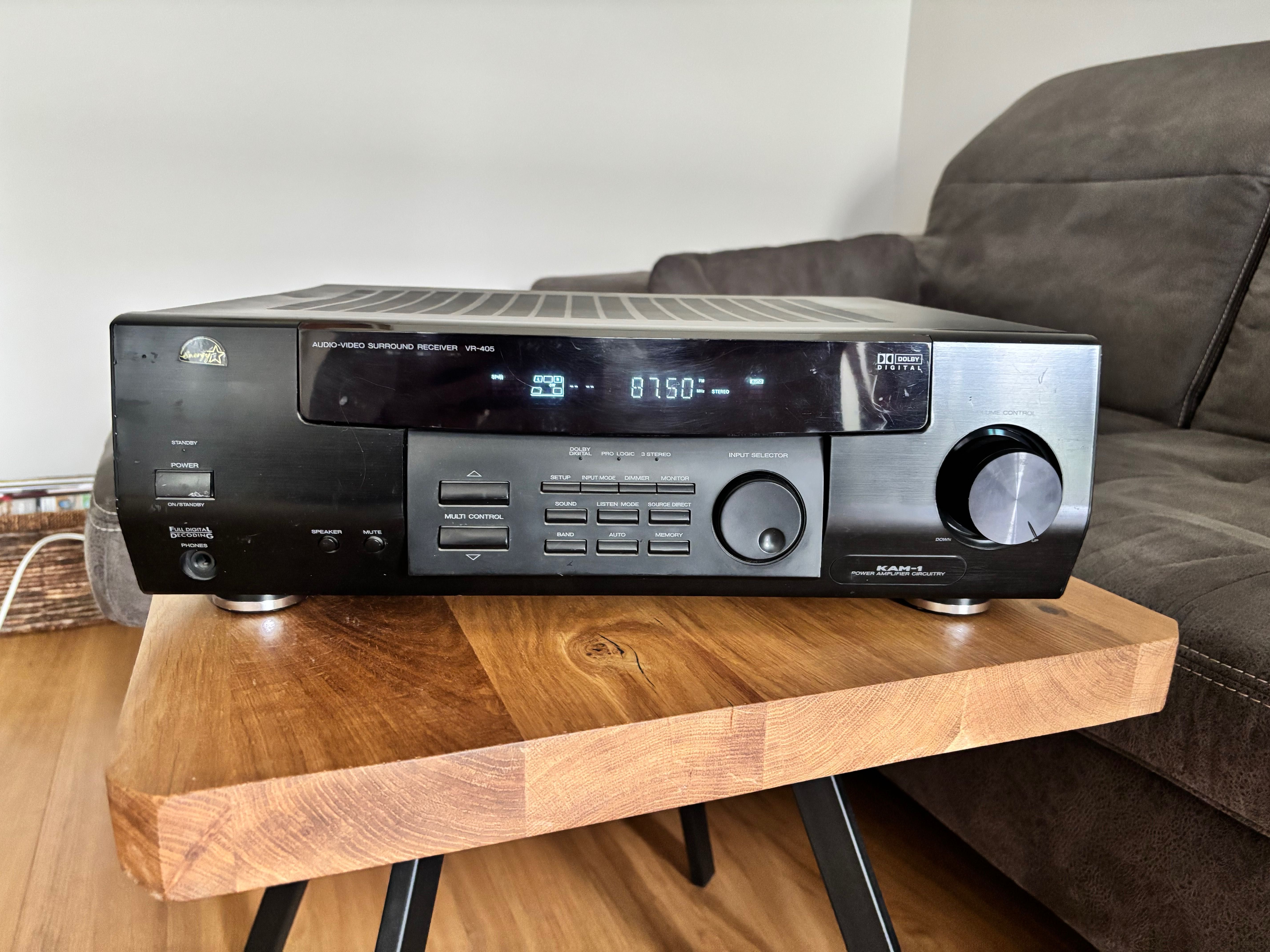 Kenwood VR 405 surround , 5Х 80 W, Dolby Digital аудио-видео рисивър