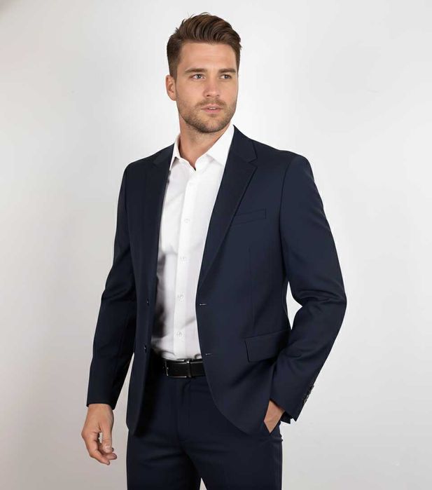 Calvin Klein Refined Slim Blazer - Оригинално мъжко сако размер 48