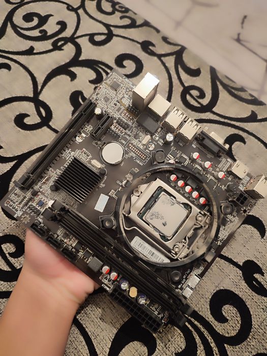 i5 2400 + H61B материнка + проц