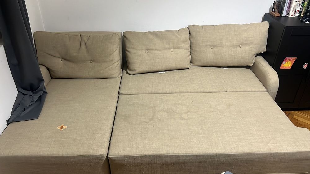 Разтегаем ъглов диван ИКЕА