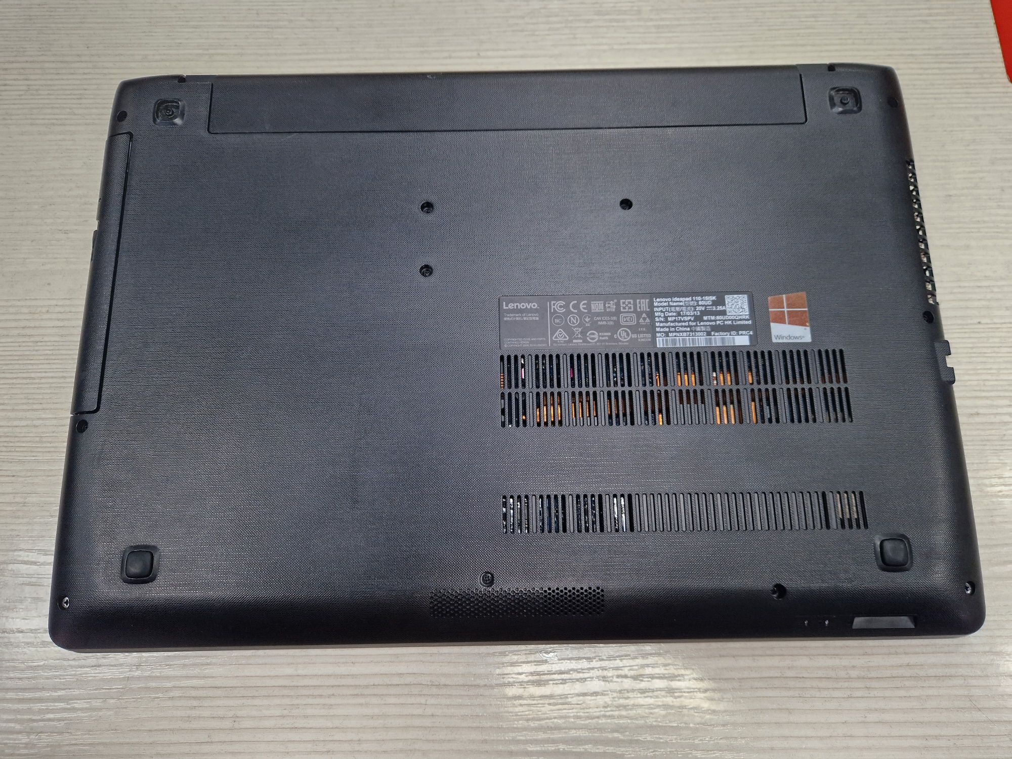 Шустрый Lenovo (Core i3-6006u, 8 Gb DDR4, 256 Gb SSD)