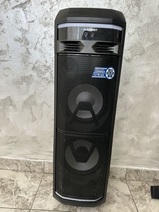 Boxă Portabilă Blaupunkt – 1200W, Sunet Puternic, Autonomie 23h