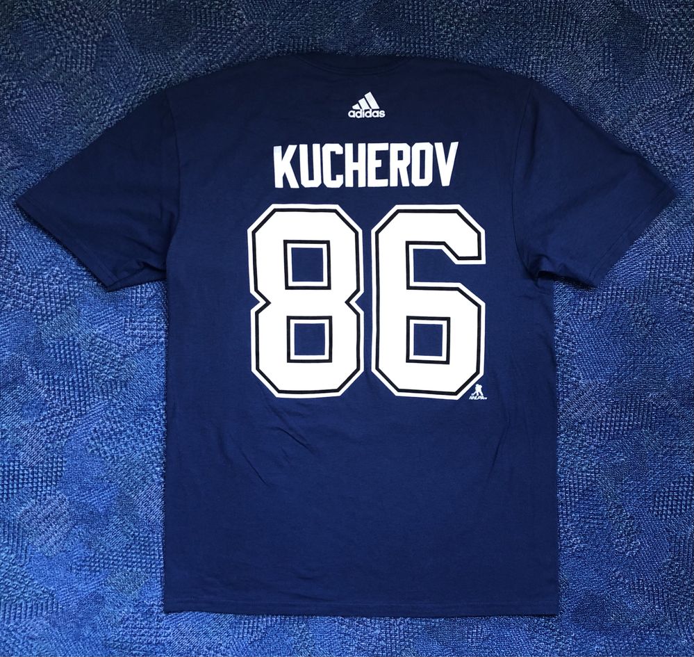 Adidas NHL Kucherov / McDavid ОРИГИНАЛНИ мъжки тениски - L-M