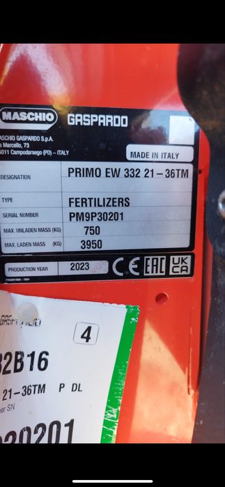 Fertilizator (MA) Maschio Gaspardo, combinator, disc, plug