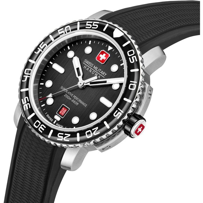 Часовник Swiss Military Hanowa Black Marlin SMWGN0001701