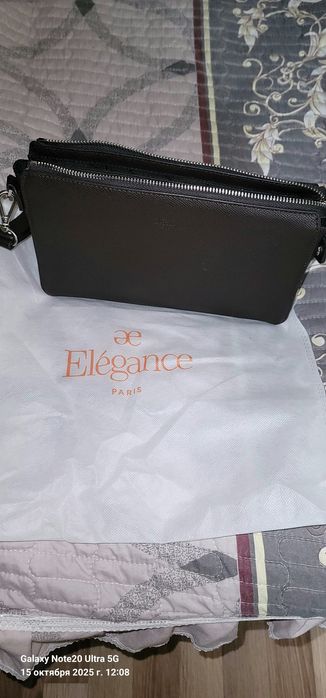 Мужская кожанная барсетка