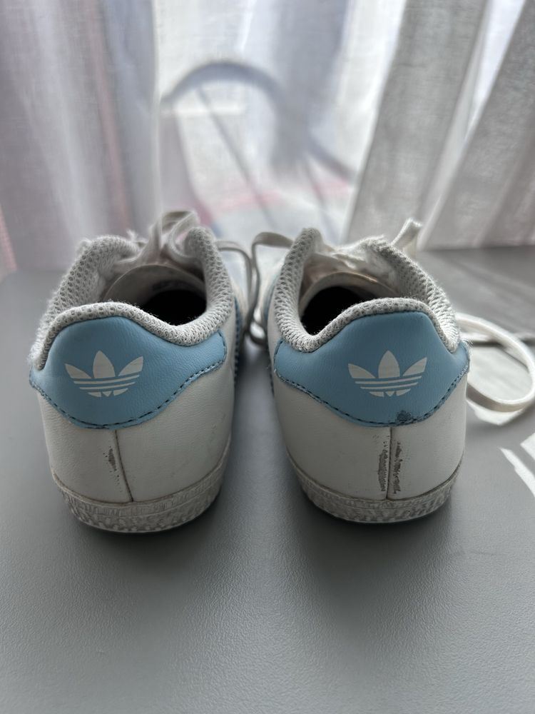 Детски маратонки Adidas Gazelle от естествена кожа