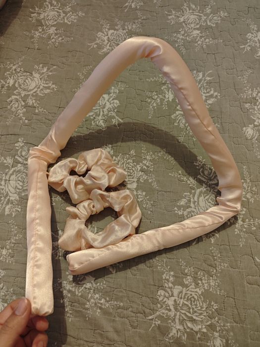 Лента за коса за къдрене - Heatless curls