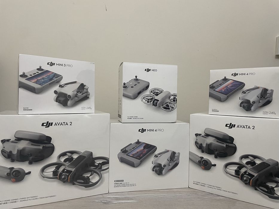 Дрон DJI mini 4 pro fly more combo plus, DJI mini 5 pro, Air3s