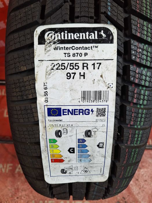 1 Anvelopa de IARNA - 225/55/17 - Continental TS870P - NOUA DOT 2021 !