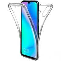 Husa Full TPU 360° (fata + spate) pentru Huawei P30 Lite, Transparenta