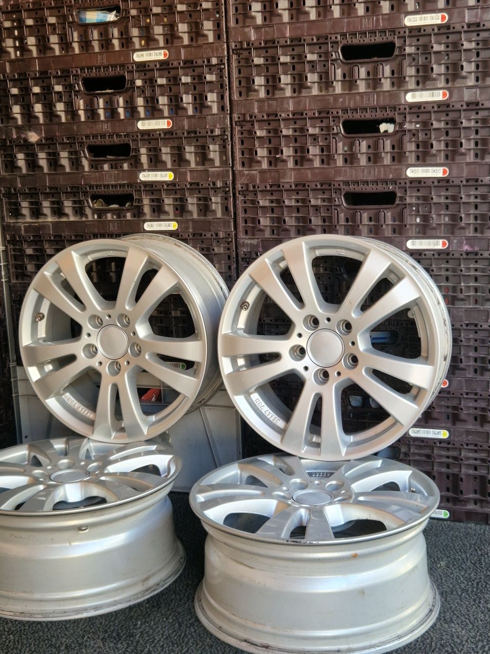 Jante 16 Rial 5x112 ET48 Audi Vw Skoda Seat Mercedes puțin folosite