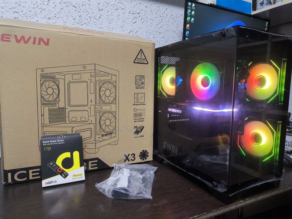 Gigabyte B760+i5 13400F+32Gb+RTX3060+NVMe 1Tb