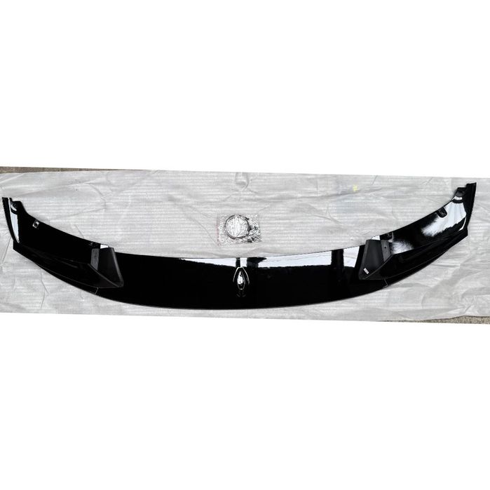 Lip prelungire buza bara fata M-Tech BMW Seria 5 F10 F11 Negru Lucios