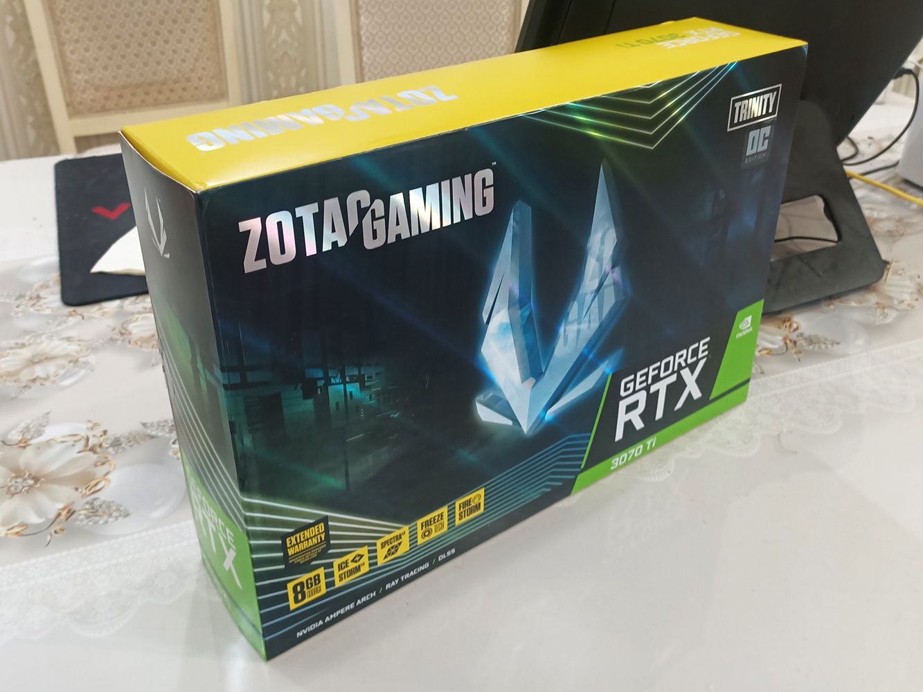 Видеокарта RTX 3070 TI Zotac Trinity OC