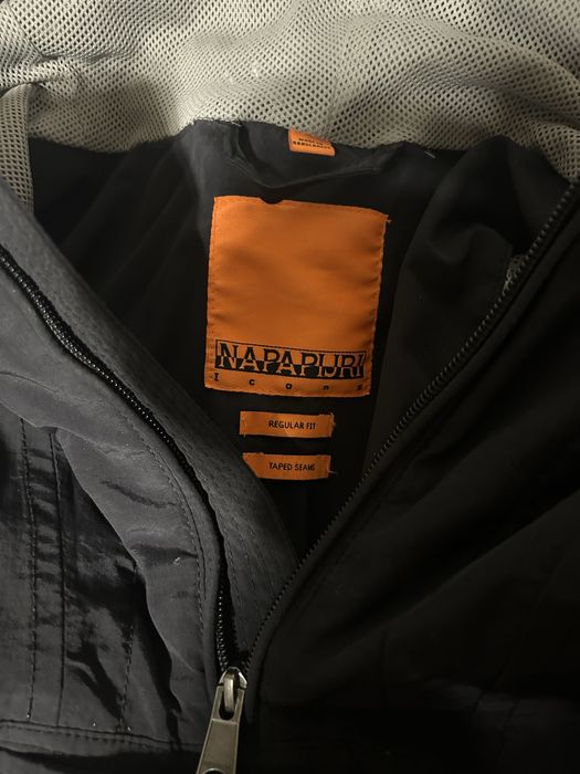 Napapijri анорак ветровка черна S