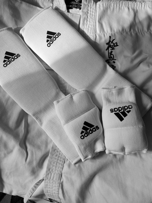 Накладка и перчатка для карате