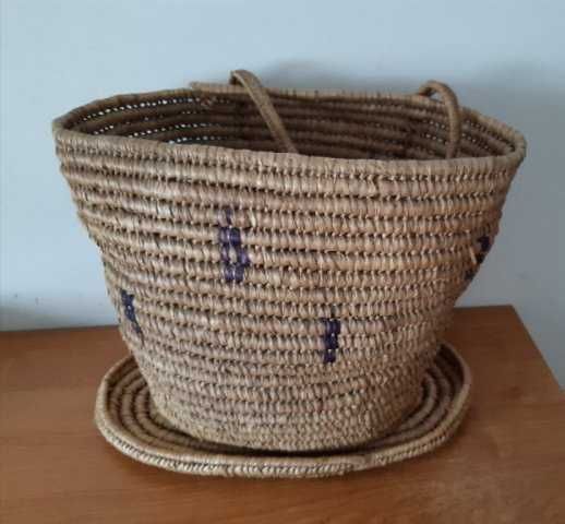 Кош за пране, плетен