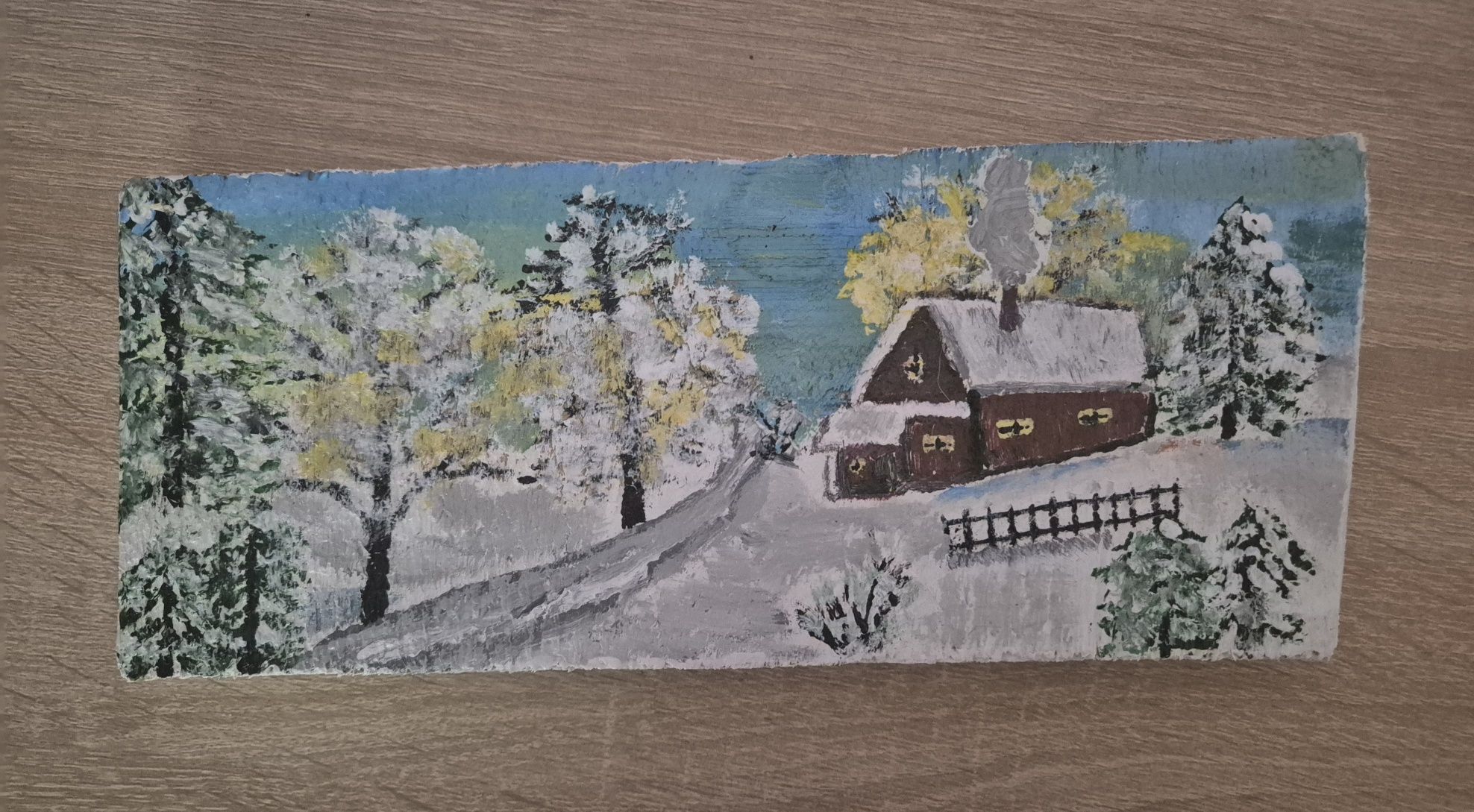 Рисунки на дърво
