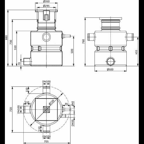 Напорная установка отвода сточной воды Wilo DrainLift Box 32/8