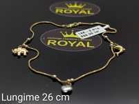 Bijuteria Royal: Brățară aur 14k/2.61 gr