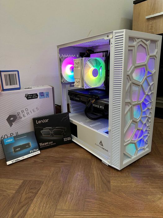 Sistem Gaming PC,Editare Video, Randari i5-13400F, RTX 3070 8GB NOU