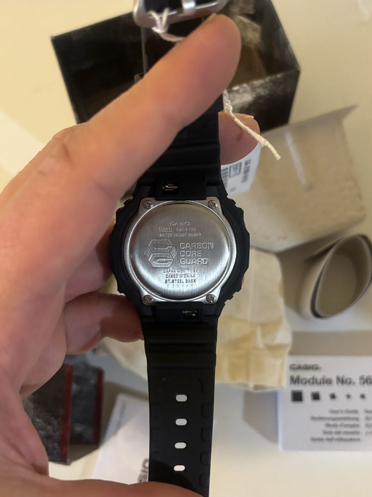 Оригинал G -shock ga 2100 Carbon Нов