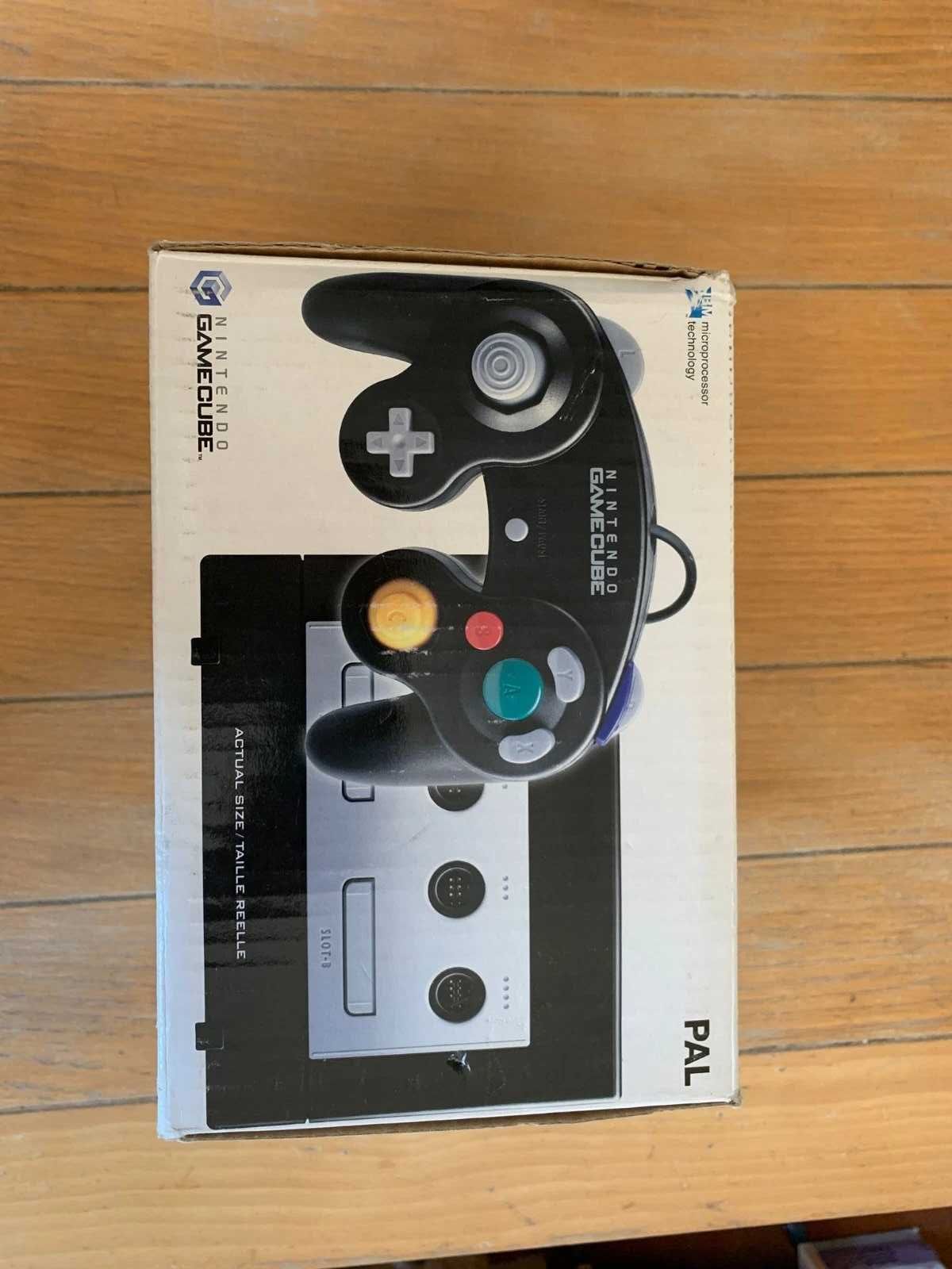 Consola joc Gamecube cutie 2 manete manual