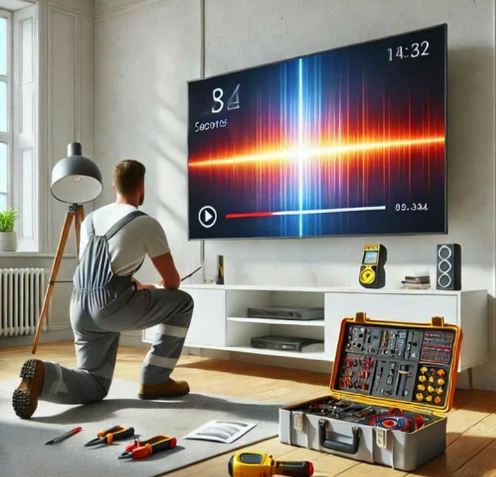 Установка телевизора на стену . Монтаж  тв кронштейнов на стену