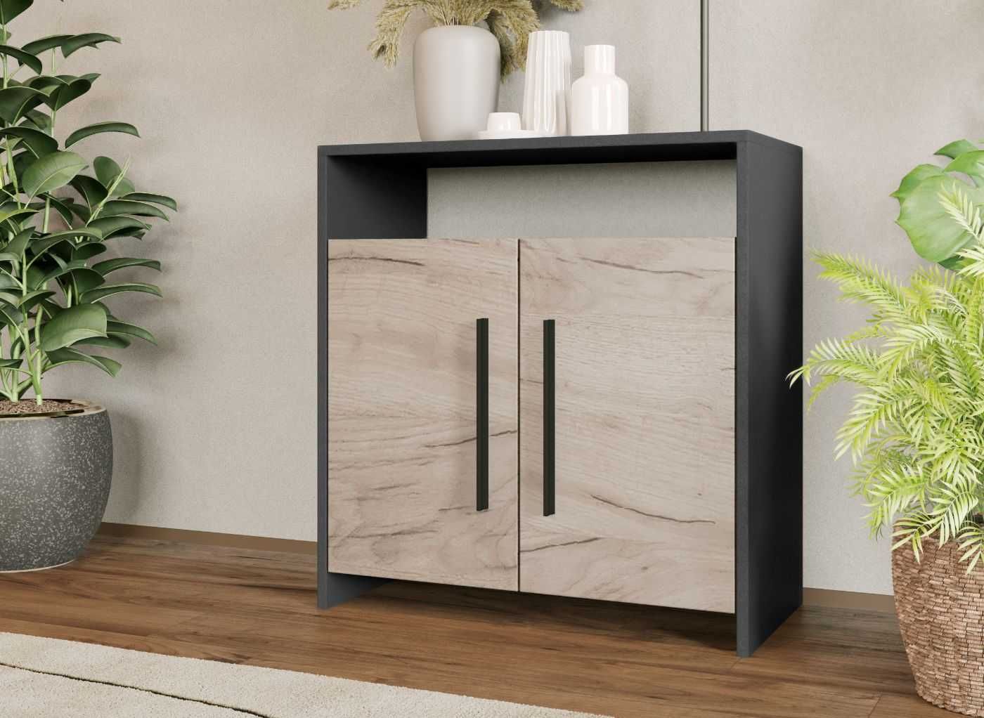 Set Dormitor Gri Noce C1 - Transport Gratuit in 4-10 zile