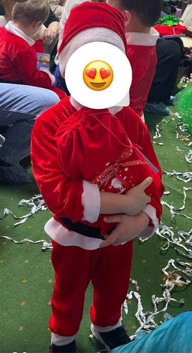 Костюм детский дед мороз санта клаус