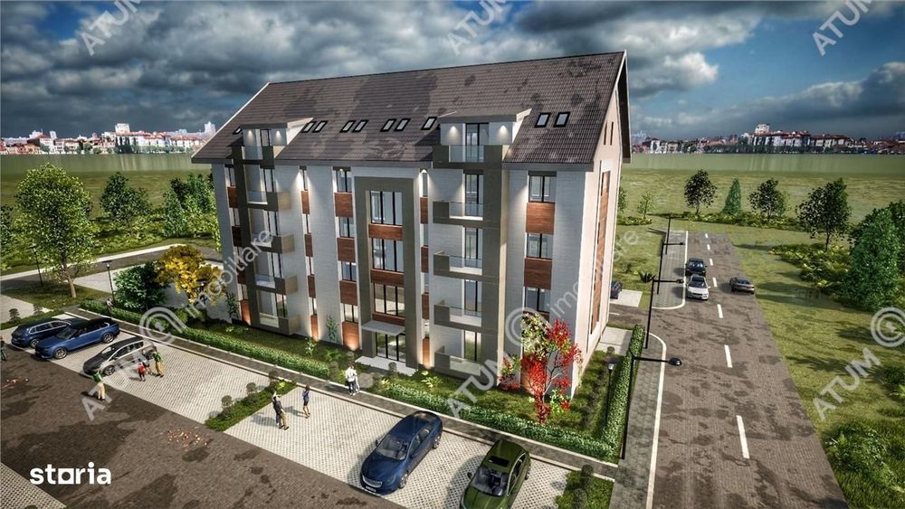 Garsoniera decomandata si loc propriu parcare in Talmaciu\/ Sibiu